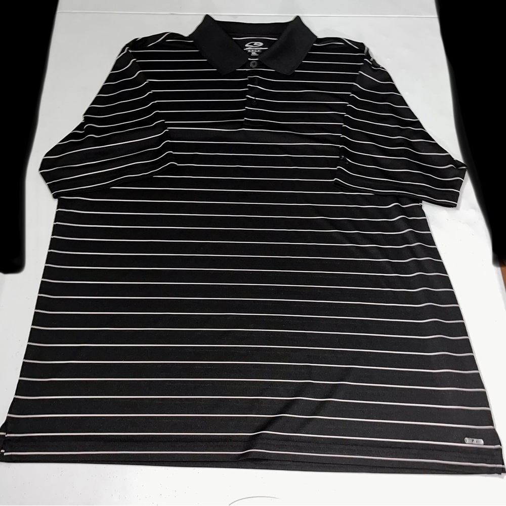 💙 Champion Athletic Striped Polo